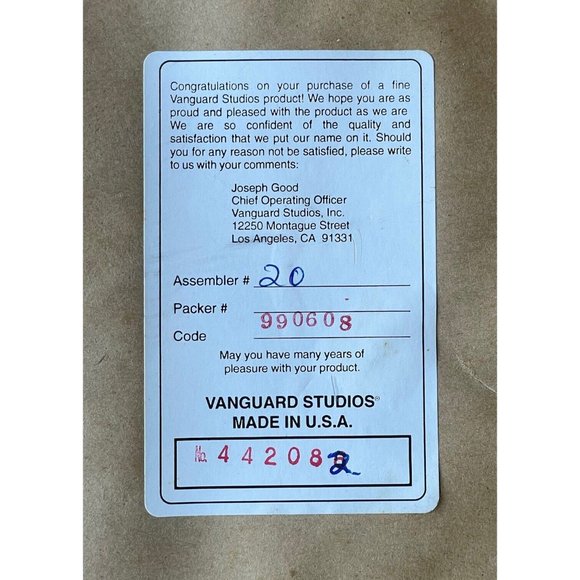 Vintage Mid-Century Modern Print Vanguard Studios Abstract Cubism Modernist Art - Picture 11 of 12